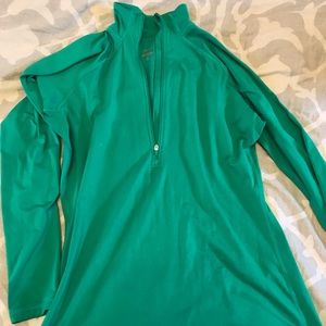 Nike PRO dri fit 3/4 zip Pull over - XL